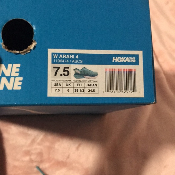 Women’s Hoka W Arahi 4 Sz. 7.5 - Picture 11 of 11